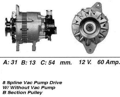 Wai alternator 60amp - wai,