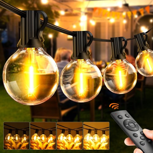 Outdoor string lights garden - string,