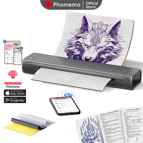 Phomemo m08f thermal tattoo - m08f,