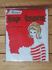 Vintage Aristoc Top Teens Fully Fashioned Sheer Mesh Stockings - 10 Sorrento
