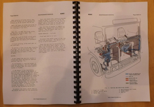 Erf series maintenance - series.,