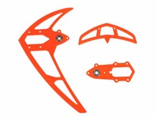 Mikado Fin Set Neon Red - LOGO