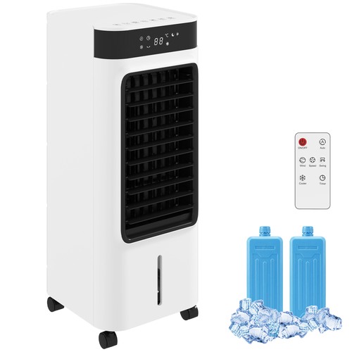 Homcom portable air cooler - portable,