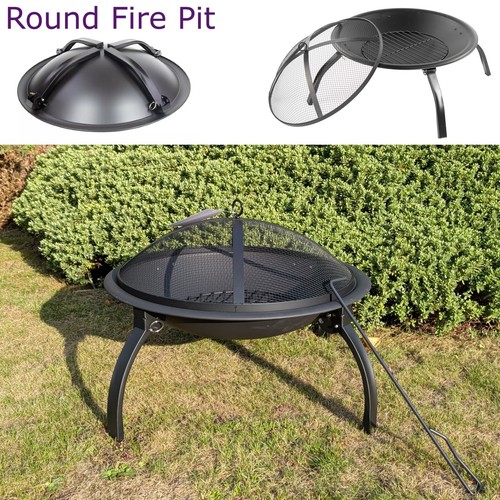 Outdoor fire pit - pit, steel