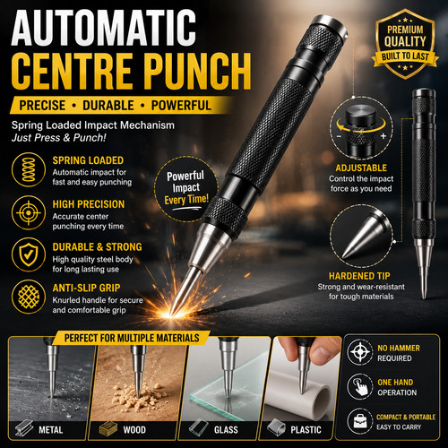 Automatic centre punch - automatic,
