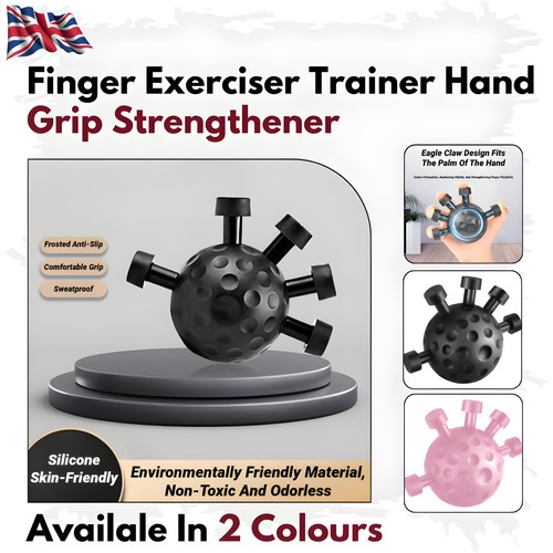 Hand grip strengthener finger - grip,