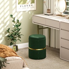 Round Storage Foot Stool