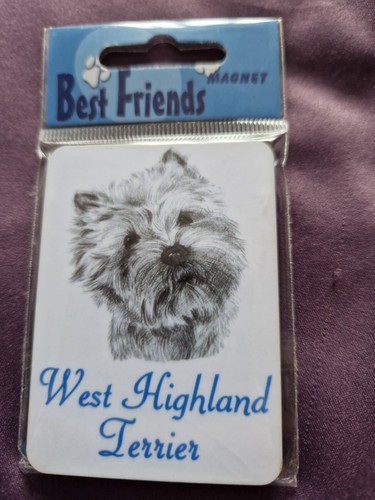 West highland terrier magnet - highland,