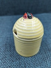 Vintage jam/honey pot with lid