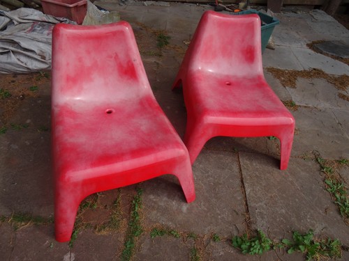 Pair vintage ikea vago - vintage,
