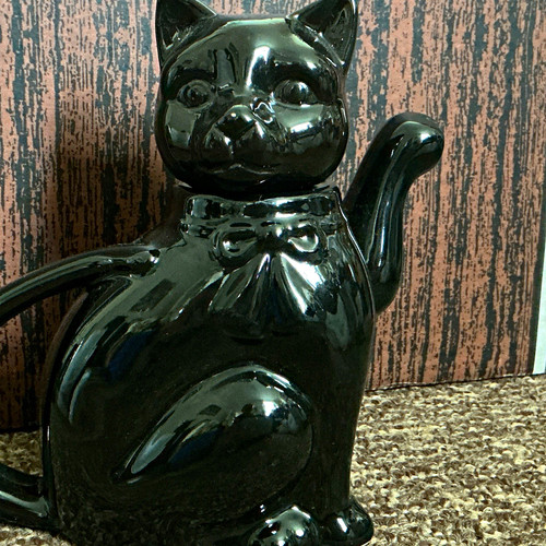 Black glossy ceramic - glossy,