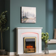 Electric Fire and Surround