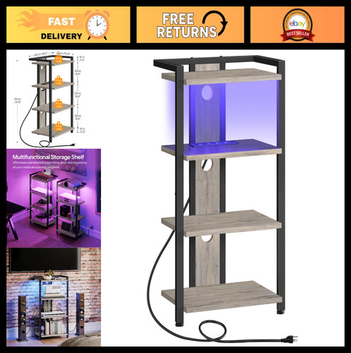 Tier media stand - 4-tier,