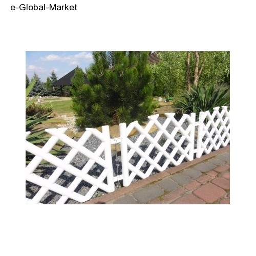 Garden fence lawn edging - garden,