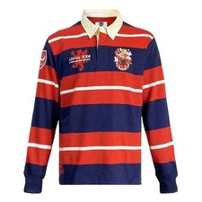 ELLIS RUGBY Shirt Size L Addison 1871 Heritage England Polo – Vintage Style