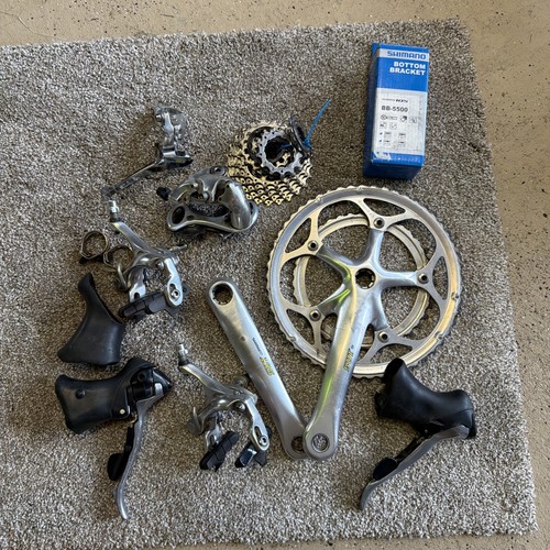 Vintage shimano 105 groupset - shimano,