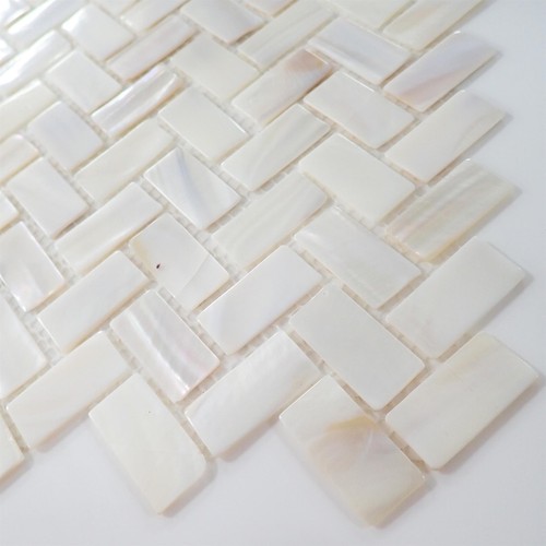 White mother pearl - white, of