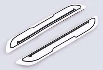 White rubber door - door, mirror