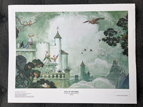 Vintage rupert bear king - bear, of