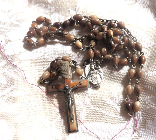 Vintage french rosary - vintage,