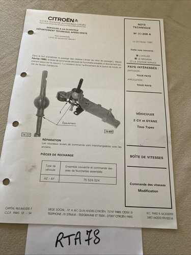 Citroën note information - citroën,