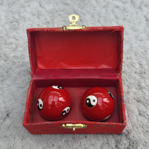 Vintage chinese red - red, yin