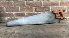 Vintage 26” Disston D7 Cross Cut Hand Saw 7 Point Woodworking Old Tool