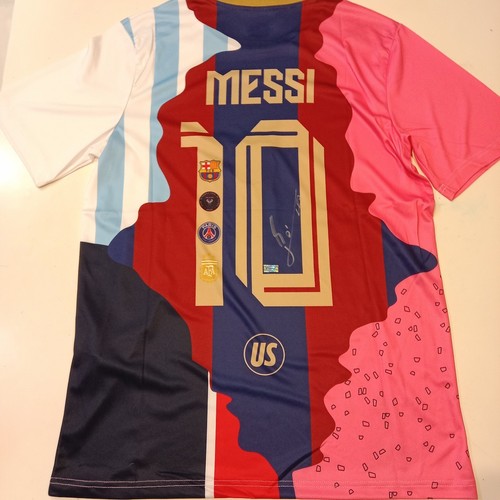 Lionel messi signed jersey - messi,