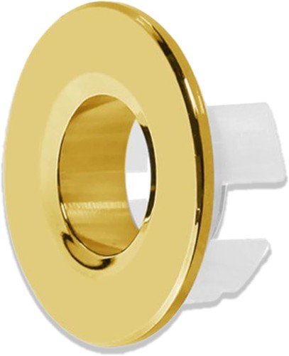 Copper sink overflow ring for - copper,