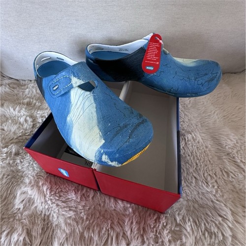 Wolky size blue abstract - size, 10