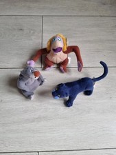 Disney's The Jungle Book Rare Vintage Super Cute Mini Soft Toy Bundle