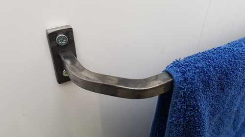 Towel rail industrial style - rail,