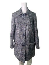 Classic Tweed Jacket Coat Size