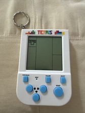 Tetris Keyring Arcade Game, Retro Mini Handheld Portable Game