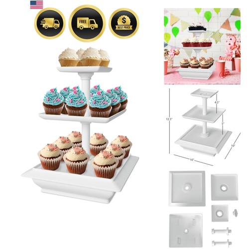 Tier cupcake stand - 3-tier, dessert