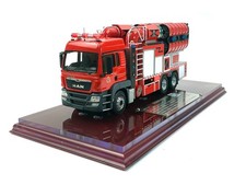 1:43 MAN Smoke exhaust Fire Truck model Resin