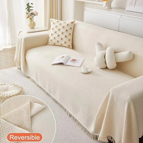 Extra large cotton fringed - large,
