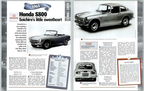 Honda s800 1960 1970 - s800, 1960/1970