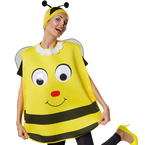 Unisex cartoon bee costume