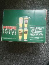 Damien Hirst Becks Spot Glass Set Of 6