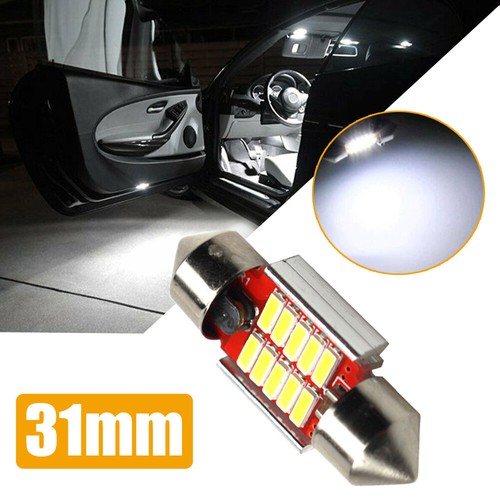 White 10smd 4014 31mm led - 1x,