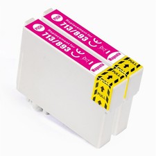 2 Magenta Ink Cartridges for