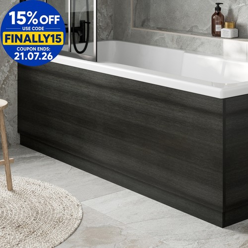 Modern bathroom 1700mm front - modern,