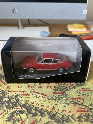 Audi 100 coupe red - audi,