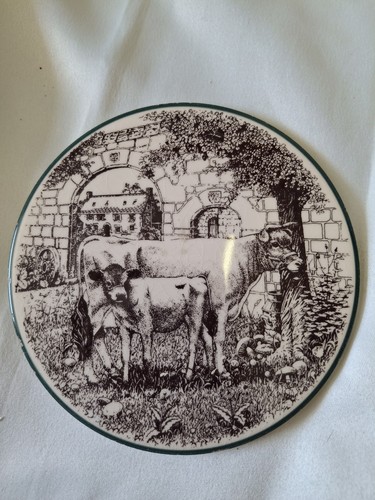 Jersey pottery cow tea - cow, pot