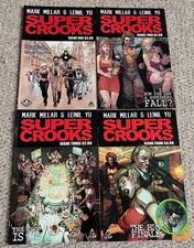 MARK MILLAR Super Crooks 1-4 complete run LEINIL YU millarworld NM 1st print 