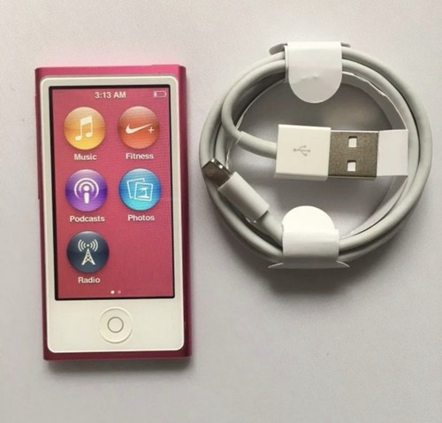 Apple ipod nano 7th gen - apple, pink