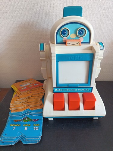 1970s tomy robot - tomy, educatif