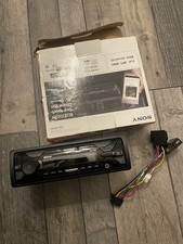 Sony DSX-A410BT Single Din Car Radio Head Unit - Bluetooth/AUX/USB/RCA