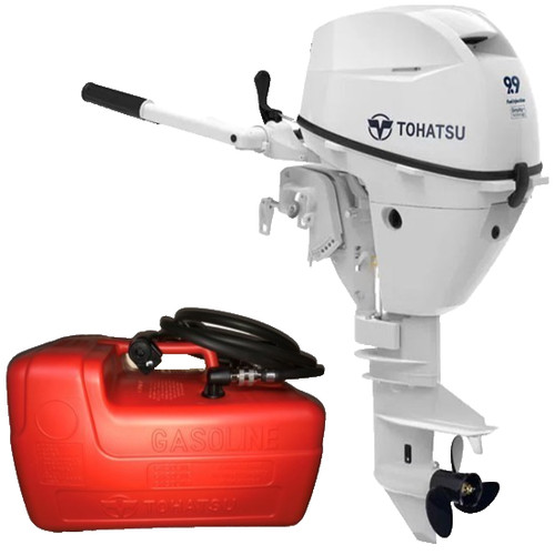 9hp tohatsu short shaft - 9.9hp,